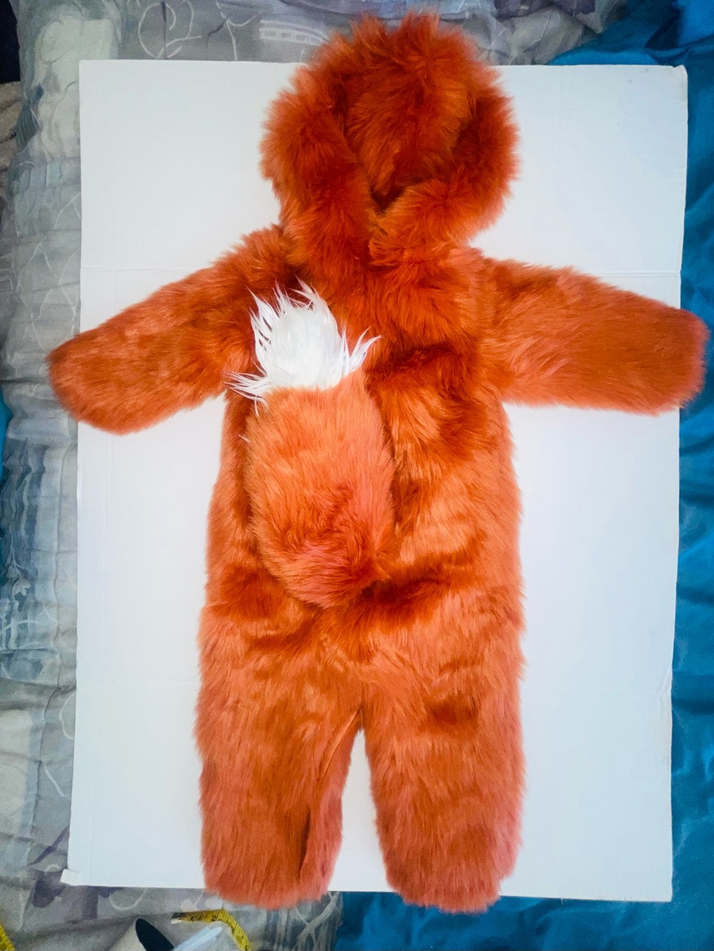 Pottery Barn Plush 1pc Woodland Fox Costume sz 12-24M - Picture 2 of 4